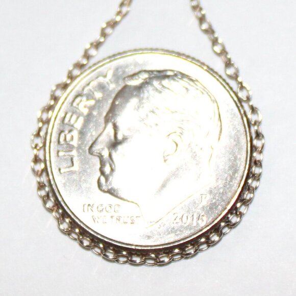 Sterling Silver Faux Turquoise & Marcasite Heart Necklace - Picture 4 of 6